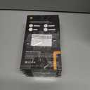 5 x WRJ Case for iPhone 15 Pro Max with Screen Protector, [Compatible with MagSafe][Full Camera Protection] Anti-Fingerprints Slim Translucent Matte Shockproof Phone Cover for Women Men-Black