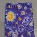 Case for iPad Air 11-inch M3/ M2 (2025/2024), iPad Air 5th/ 4th Generation 10.9'' (2022/2020), iPad Pro 11 (4th/3rd/2nd/1st Gen), Multi-Angle Stand Cover with Pencil Holder, Starry Night