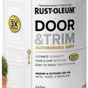 Rust-Oleum 369384 Advanced Dry Door & Trim Paint, Quart, Satin White