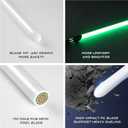 Pixel Light Saber Blade, Xenopixel Light Saber Blade Support Heavy Dueling, with Double Sides LED Strip Diameter 1 inch, Length 92cm/36inch, X36inch