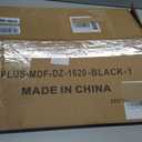 A PLUS MAX 16x20 Picture Frame, Black Engineered Wood Frame for 16 x 20 Inch Picture Poster Photo, Light Weight 16 by 20 Frame with Wood-grain for Wall - 1 Pack/Black/16 x20