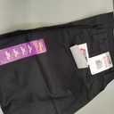 Dickies Genuine Men's Flat Front Comfort Waist Flex Work Pant (34W x 32L, Black)