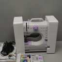 Sewing Machine Portable mini Electric Sewing Machine for beginners 12 Built-in Stitches 2 Speed with Foot Pedal，Light, Storage Drawer.