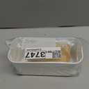 Toothbrush Holders for Bathrooms, Bamboo Tooth Brush Holder with 5 Slots Bathroom Vanity Organizer Countertop for Electric Toothbrushes, Toothpaste, Razors - White (Small (7.5" x 3.0"))