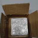 8 Pcs 3"x3" Q235 Carbon Steel Square Plates, 0.2" Thick with 4 Pre-Drilled 0.43" Holes, Heavy Duty Metal Base Plates for Structural Support, DIY & Industrial Applications