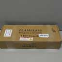 Fo32won Flameless Flickering Candles with Remote Timer, Set of 6 Ivory Led Battery Operated Candles for Home Decor Xmas Halloween (D3 x H3 3" 4" 5" 6" 7")