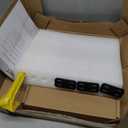 4pcs Wall Shelf Brackets Heavy Duty Floating Shelf Bracket Hidden,Invisible Black Shelving Brackets Decorative Floating Shelf Hardware Heavy Duty,Metal Shelf Support Bracket(4"-4pcs)