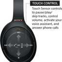 Sony WH-1000XM4 Wireless Premium Noise Canceling Overhead Headphones with Mic for Phone-Call and Alexa Voice Control, Midnight Blue WH1000XM4