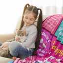 12 Year Old Girl Birthday Gifts - Gifts for 12 Year Old Girl - 12th Birthday Decorations for Girls - Twelve YR Bday Gift for Girls Daughter Granddaughter Niece Sister Ideas Blanket 50"x60"
