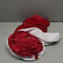 Christmas Velvet Santa's Sack - Large Gift Wrapping Bag for Xmas Presents, Toys, and Storage