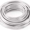 Pandahall 32.8 Feet Silver Aluminum Craft Wire 4 Gauge Metal Craft Wire for DIY Manual Arts Jewelry Making