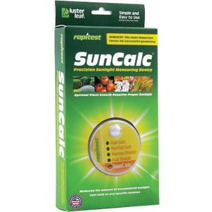 Luster Leaf 1875 Rapitest SunCalc Sunlight Calculator for Gardens Measures Full Sun, Partial Sun, Partial Shade, and Full Shade. Designed and Engineered in the USA.