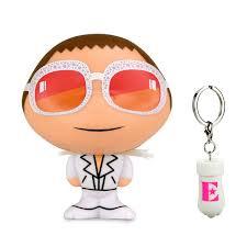 NEW Elton John in 1973 XXI-21 Vinyl Figure Kidrobot w/Bhunny Paw NIB