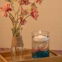 48 Pack White Floating Candles 3 inch Unscented Floating Candles for Centerpieces 8 Hours Long Burn Time-3 Floating Candle Bulk for Wedding Cylinder Vases