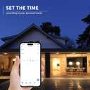 Dimmer Switch with Wireless Remote Control, Dimmer Light Switch, Single Pole Smart Light Switch Support 2.4G&5G Compatible with Alexa