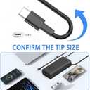 New 65W USB C Laptop Charger for Dell Laptop Charger,Dell USB C Charger for Dell Latitude 3340 3440 3540 5420 5430 5440 5520 7430 7420 7440,XPS 13 9360,Chromebook 3100 Type C AC Power Adapter Cord