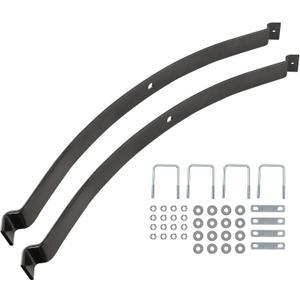 Helper Spring Kit 2000 lbs Heavy Duty Leaf Spring Load Assist for Pickup Trucks, SUVs & Trailers Enhances Rear Suspension Support & Towing Stability
