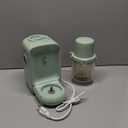 Bear Baby Food Maker with 18.5oz Dual-Layer Steam Baskets, OneStep Baby Food Processor Steamer Puree Blender Grinder Mills, Auto Cooking Grinding&Sterili-zing for Healthy Homemade Baby Food, BPA-Free (Green)