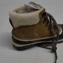 GAWBAW Womens Waterproof Winter Snow Boots - Warm Faux Fur Lined Lace up Duck Boots Ankle Rain Boots For Women 7M