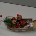 Christmas 10 Ft 30 LED Garland with Lights, Pine Cone Decorations for Home Interior, Fireplace, Stair