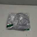 Horbaunal 2 Pack Microfiber Pillow Cases, Silver Grey Travel Elastic Band Bed Pillowcases, 1800 Thread Count Soft Pillow Covers for Standard & Queen Size, 20 x 26 Inches