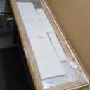 AAZZKANG Full Length Mirror with Wood Framed Modern Large Wall Mirrors 47"x16" Rectangle for Bedroom Living Room Bathroom Dressing Room Entryway Black