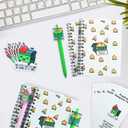 64 Pcs Motivational Pens Notebook Gifts Bulk Pens and Greeting Notebook Journals,Funny Pens and Cards for Coworkers, Teams, Teachers, Students,Nurses,Office