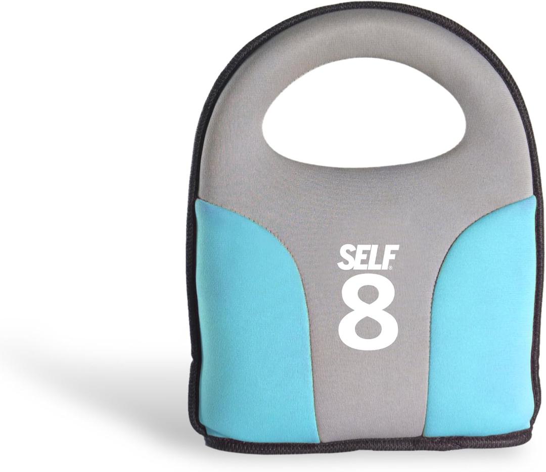 SELF Soft Kettlebell, 8-Pound, Blue