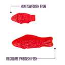 SWEDISH FISH Mini Soft & Chewy Candy, Bulk Candy, 140 Snack Packs