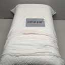 Queen Size Memory Foam Cooling Pillow, White (2 Pack)