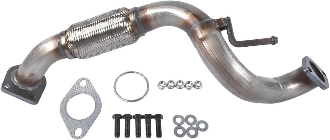 Front Flex Pipe with Bolt Replacement for Nissan Rogue Select 2014 Rogue 2008-2013 2.5L AWD 53826 20010JG31A 2100290044