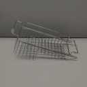 Over The Kitchen Sink Caddy Sponge Holder Organizer Drying Rack Expandable for Sponge Brush Soap Dish Cloth Rag 14.5" to 22", Stainless Steel