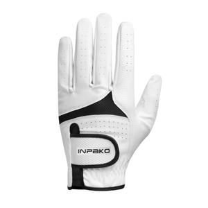 INPAKO Golf Glove for Men Women, Premium Cabretta Leathe,Soft Breathable Mesh Back, Enhanced Non-Slip Palm Grip Support Right Hand