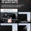 For 2024 2025 2026 Chevrolet Traverse Screen Protector - (2PCS) Matte Anti Glare Tempered Glass - Chevy Traverse (LT, Z71, High Country, RS) 17.7 Inch Touchscreen & 11 Inch Instrument Accessories