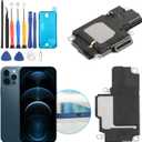 YWLRONG for iPhone 12 Pro Max Loud Speaker Replacement for iPhone 12 Pro Max Loudspeaker 12 Pro Max Ringer Speaker Buzzer Assembly withTools