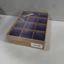 Velvet Christmas Ball Ornaments Set - 12 Pcs 3.1" Large Hanging Balls Navy Blue with 3 Textures|Smooth Diamond Pleated|Shatterproof Luxury Decor for Xmas Tree Holiday Home Party & Seasonal Decorations