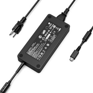 330W/400W Laptop Charger Compatible with MSI Titan 18 HX AI A2XWJG Titan GT77 HX 13VI A2X CreatorPro X18 HX A14V Vector A18 HX A9WIG 17HX Stealth 18 HX AI Raider 18 HX GE76 Power AC Adapter