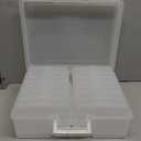 novelinks Transparent 4" x 6" Photo Organizers and Photo Storage Box with Handle, 16 Inner Photo Cases, Portable Picture Organizers & Photo Storage Containers (Clear)