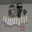 HOTIMO Filtered Shower Head with Handheld - High Pressure 3 Spray Modes Showerhead with Filters, 11 Replaceable Water Softener Filters for Hard Water | Ion Shower Drops Head with 75" Anti-Burst Hose