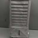 Portable. Portable Air Conditioner Fan, Dual-Use Cold Air Fan with Heating and Cooling .Tabletop (1, White)