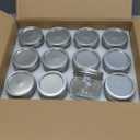 Lyellfe 12 Pack Wide Mouth Mason Jars, 12 Oz Glass Canning Jars with Airtight Lids, Clear Mason Spice Jars for Jam, Honey, Jelly, Sauces, Yogurt