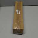 Black Curtain Rods for Windows 28 to 48 Inch, 2 Pack 5/8" Diameter Heavy Duty Metal Adjustable Small Drapery Rod With Bracket