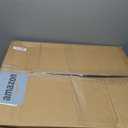 Favoyard Outdoor Chair Cushion 24 x 24 x 4 Inch Rainproof & 3-Year Fade Resistant Patio Furniture Cushions with Removable Cover and Adjustable Ties for Garden Sofa Couch Pads Set of 2, Beige