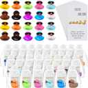 Deekin 20 Sets Thank You Gift Set Inspirational Mini Rubber Ducks Employee Motivational Gifts Appreciation Gifts You're Awesome Cards for Halloween Party Student Teacher Team Coworkers