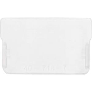 Akro-Mils 40716 Width Dividers for Plastic Storage Hardware and Craft Cabinet Small Drawers, (16-Pack), Clear, White