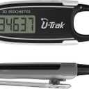 3D Pedometer for Walking with Removable Clip and Carabiner Simple Step Counter for Walking Accurate Clip On Step Tracker for Men Women Kids (Black)