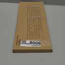 Wireless Keyboard, 2.4G Full-Sized Ergonomic Wireless Computer Keyboard with Wrist Rest for Windows, Mac OS Laptop/PC/Desktop/Notebook(Off White)