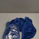 Smiry Velvet Seat Covers for Dining Room Chair Set of 6, Stretch Fit Removable Washable Chair Seat Cushion Protector Slipcovers with Ties, Federal Blue