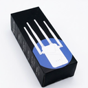 New WiFi Extender, 1200Mbps Dual Band (Up to 10000 sq.ft for 55+ Devices), 4 Antennas 360 Full Coverage, 1-Tap Setup & Ethernet Port