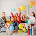 Two-Way Manual Balloon Pump, 2Pack Random Colors, Handheld Air Pump for Kids Party Balloons Supplies, Balloon Inflator by Hand, Manual Pump for Children's Balloon